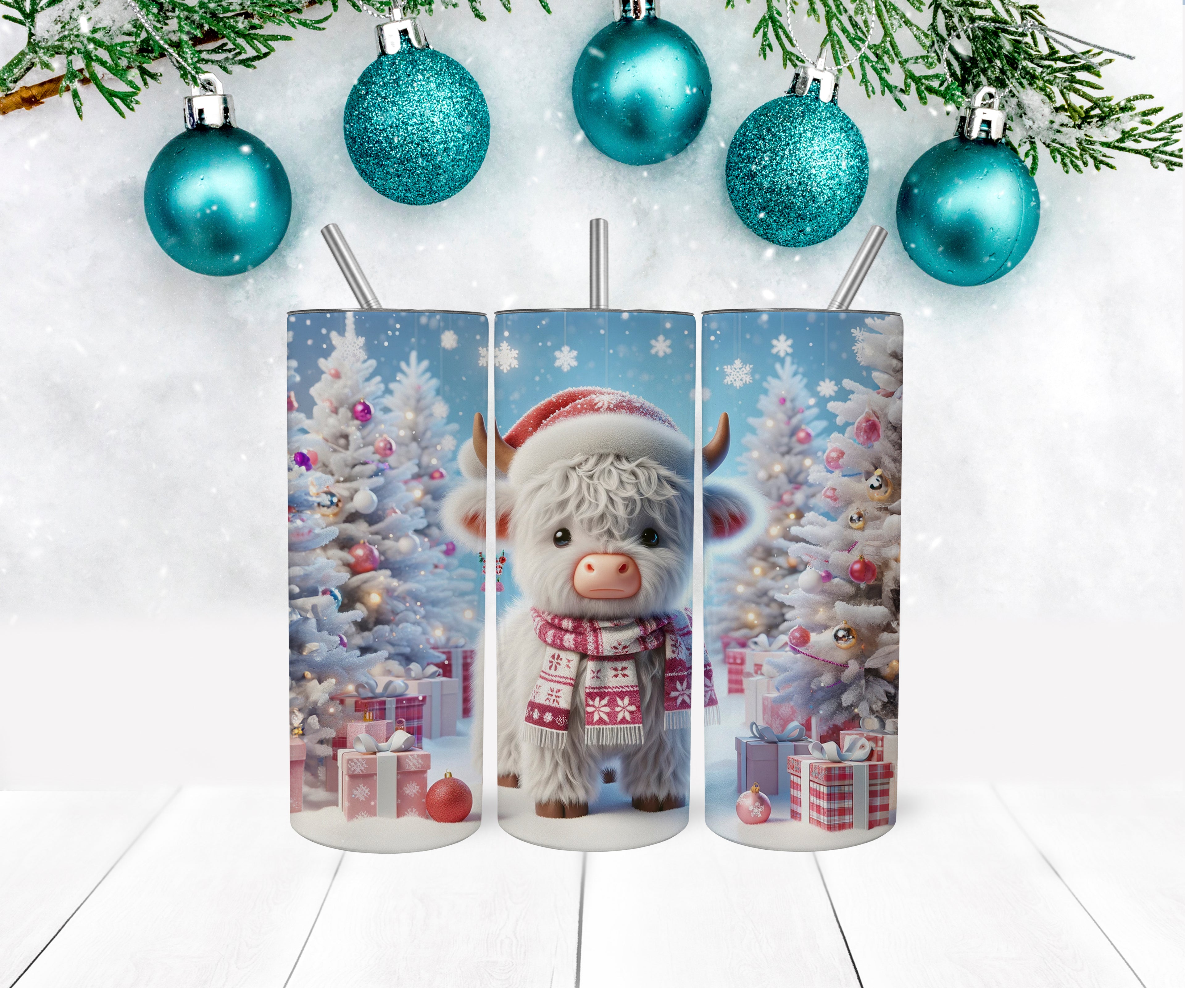 Moo-y Christmas Tumbler