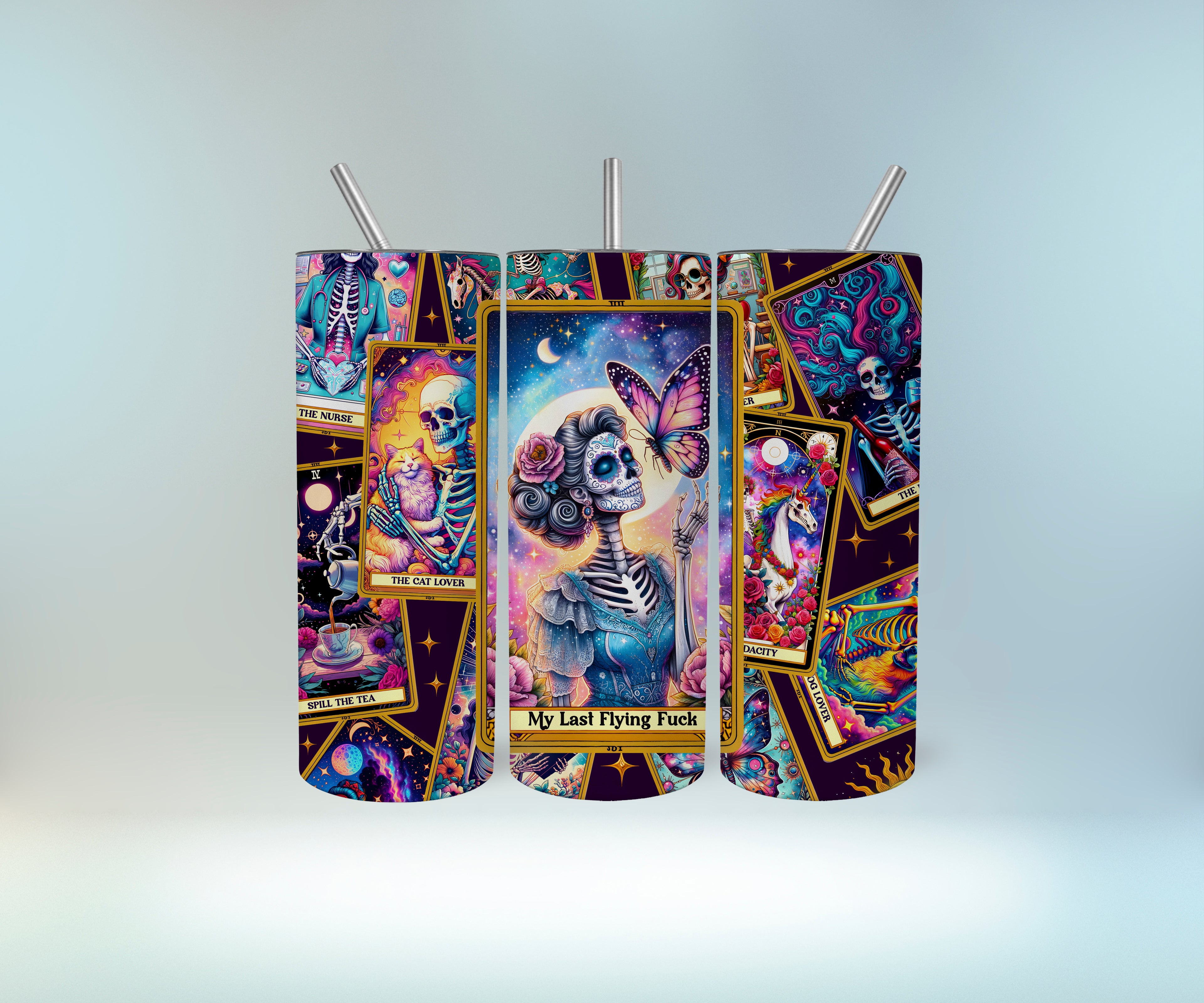 My Last Flying Fuck Tarot Tumbler