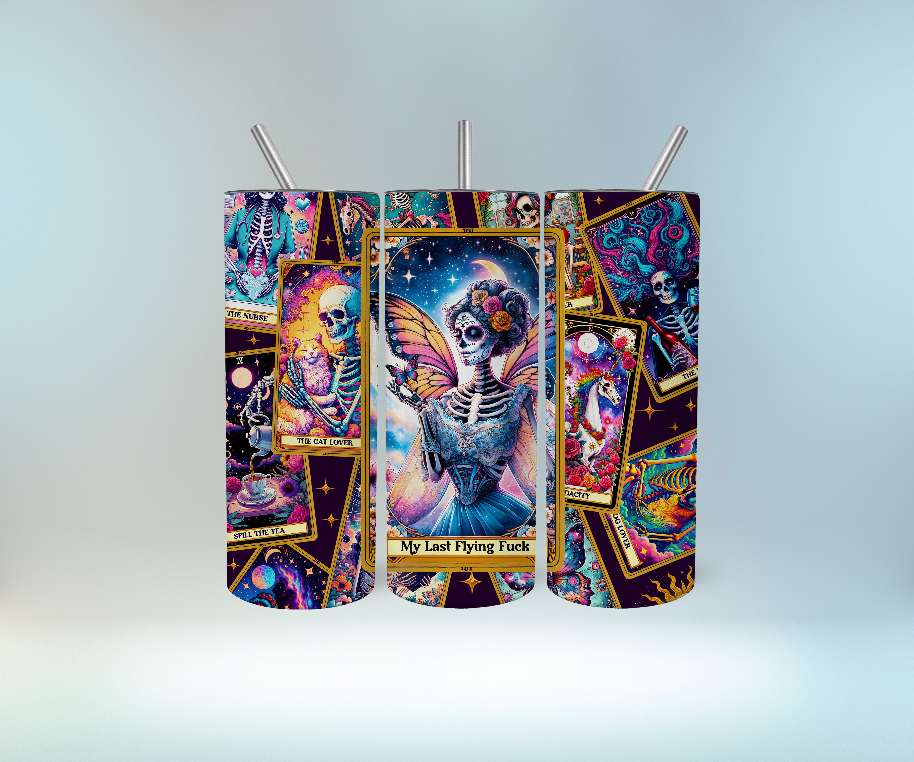 My Last Flying Fuck Tarot Tumbler